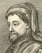 illustration of Geoffrey Chaucer