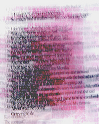 Pink Noise, interior photo